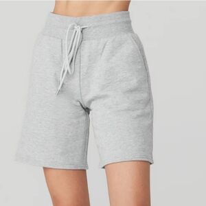 alo high waisted easy sweat short